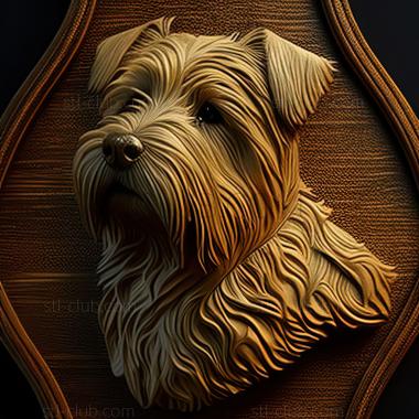 3D model st Glen of Imaal Terrier dog (STL)